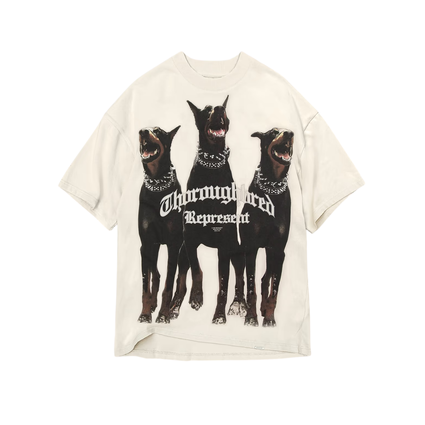 Polera Represent Thoroughbred Vintage White