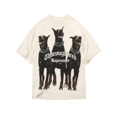 Polera Represent Thoroughbred Vintage White