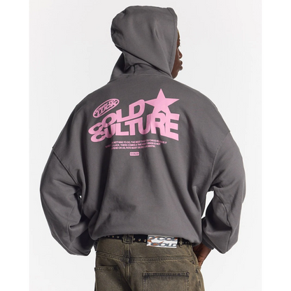 Poleron Cold Culture Down to Luck Smokey Grey - L