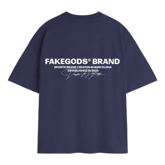 Polera Fake Gods Signature Navy