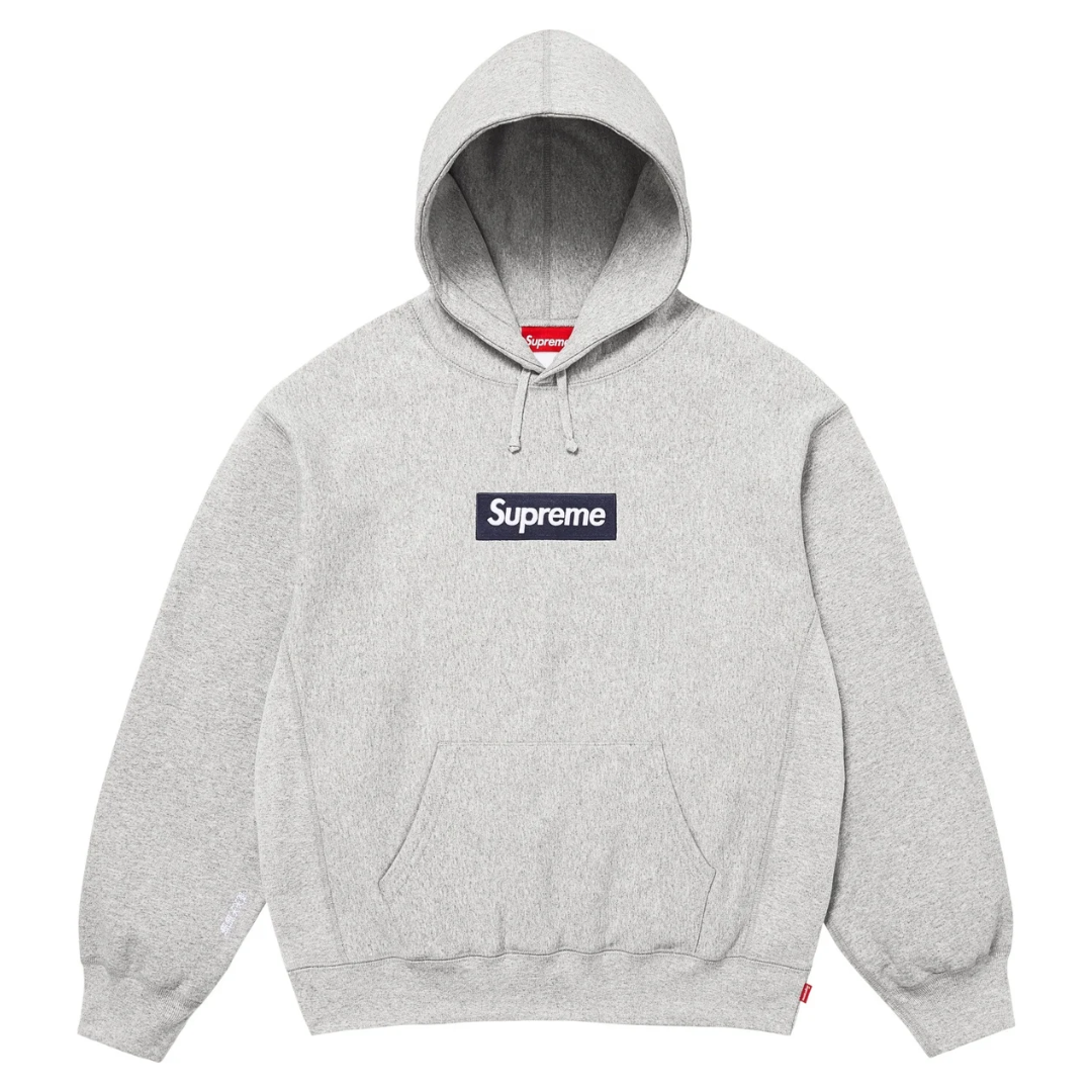 Poleron Supreme Box Logo Grey