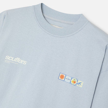 Polera Scuffers Menorca Light Blue