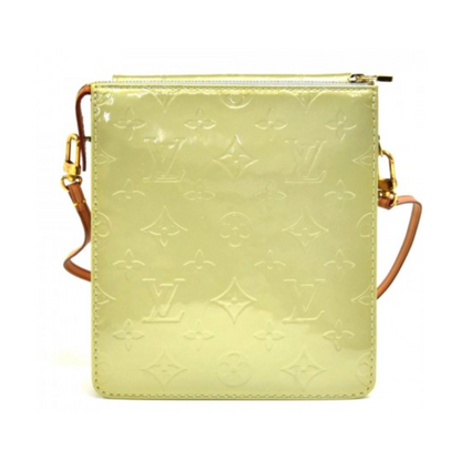 Louis Vuitton Light Green Monogram Vernis Mott Bag (USED)
