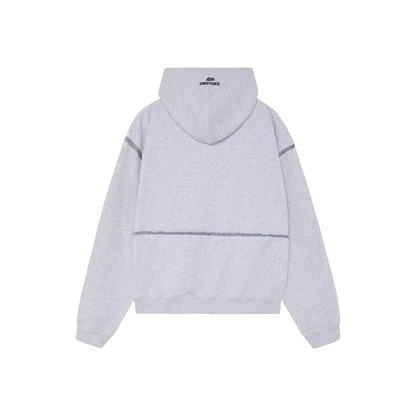 Poleron Eme Studios Capri Heather Grey Full Zip