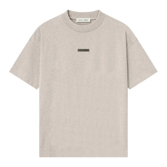 Polera Essentials Classic Heather Stone SS25