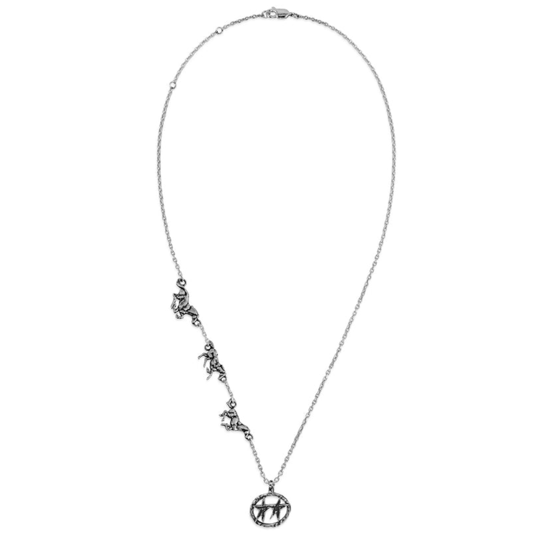 Collar Twojeys Superstar Three Horse Silver