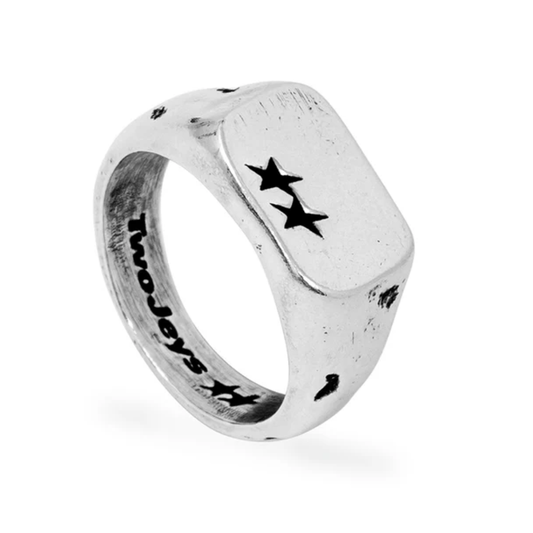 Anillo Twojeys Elongated Silver