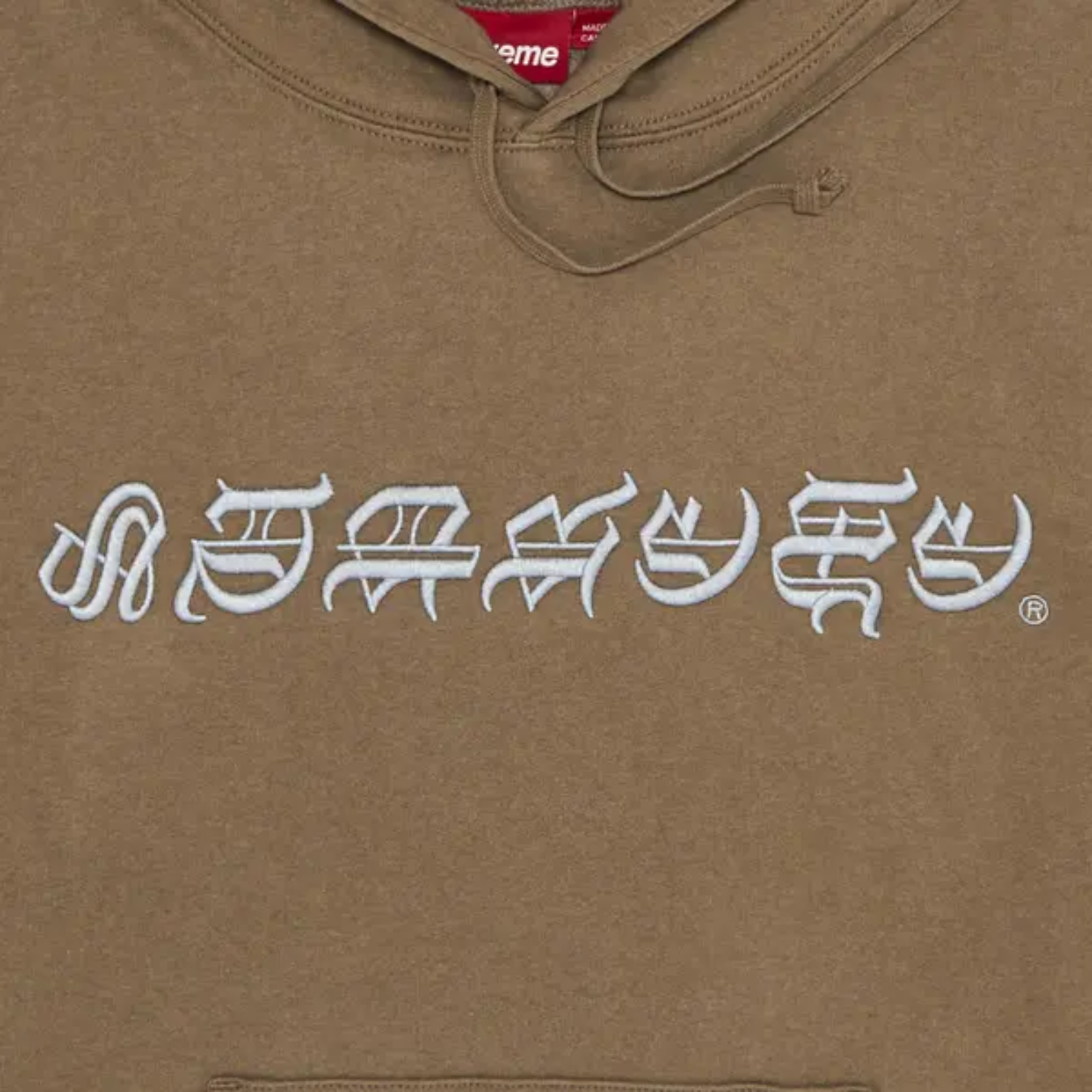 Poleron Supreme Blackletter Dusty Brown - L