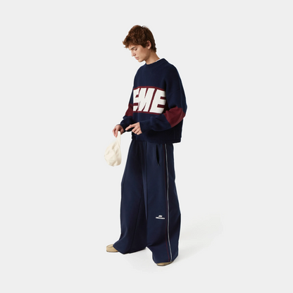 Sweater Eme Studios Thrill Indigo Knit