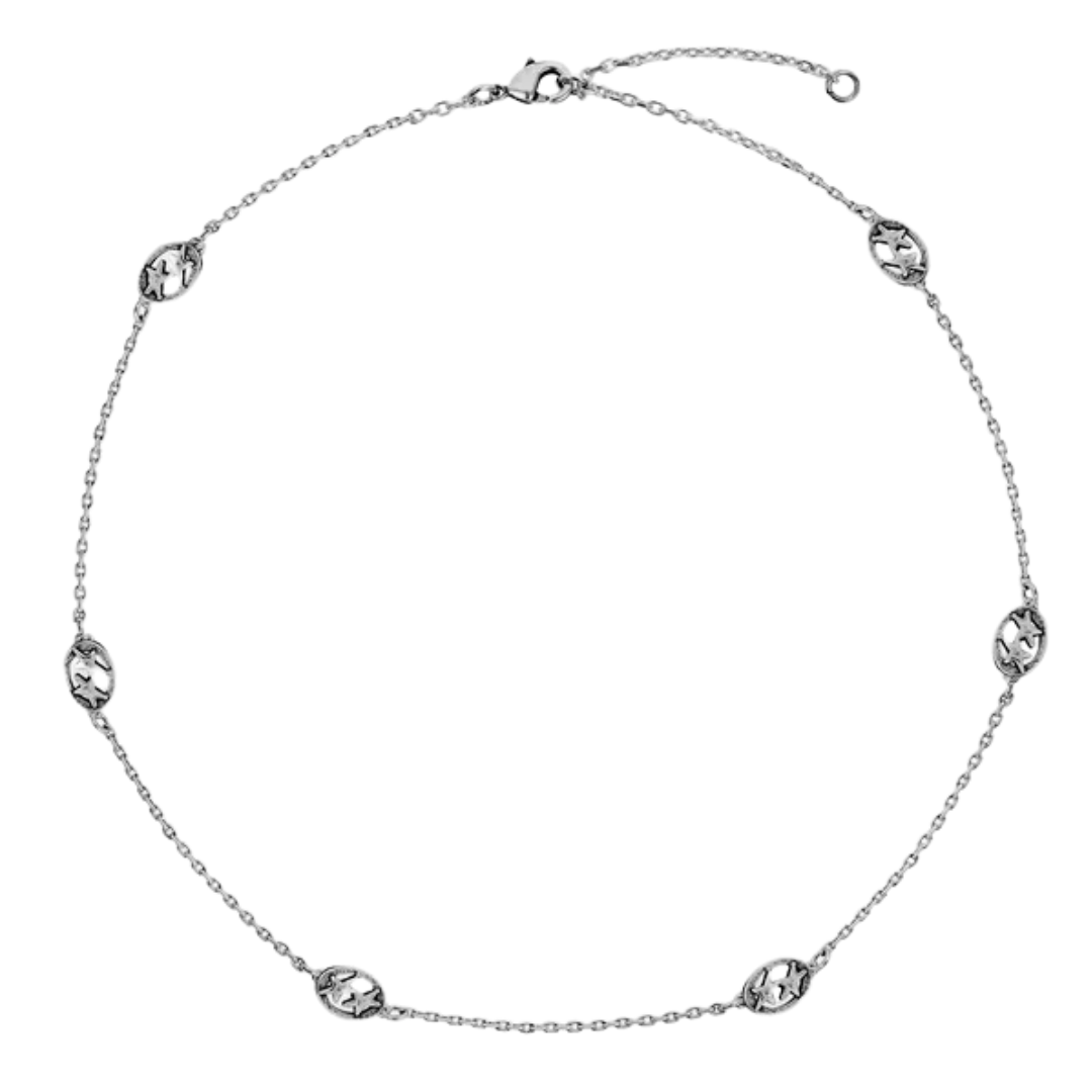 Collar Twojeys Mini Superstar  Silver