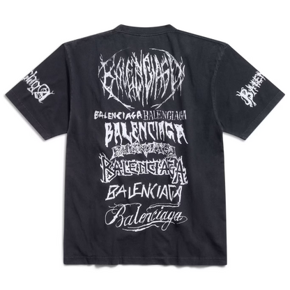 Polera Balenciaga DIY Metal Oversize