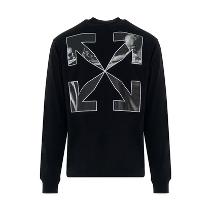 Polera Off-White L/S Caravaggio Arrow Skate Black