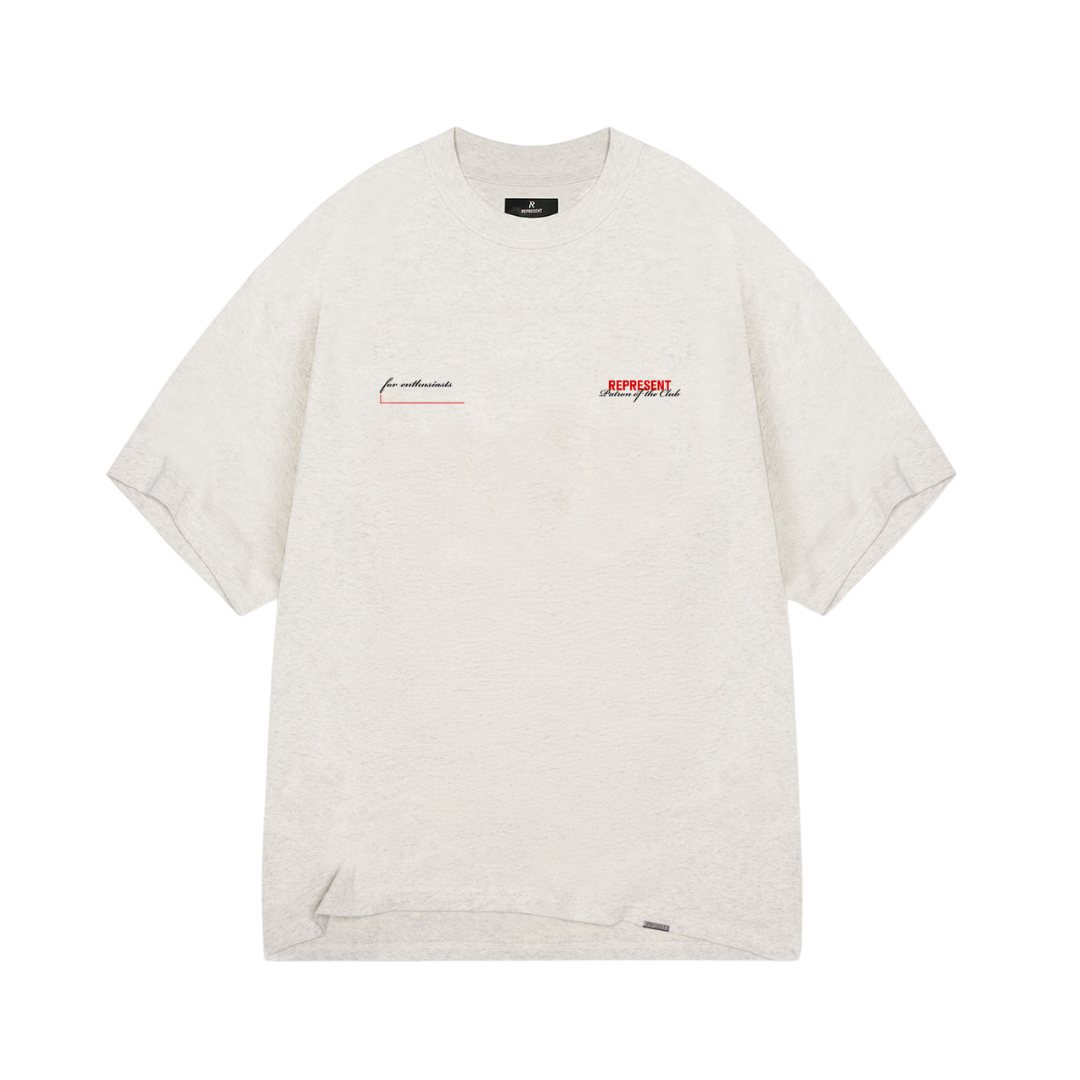 Polera Represent Patron Of The Club Grey