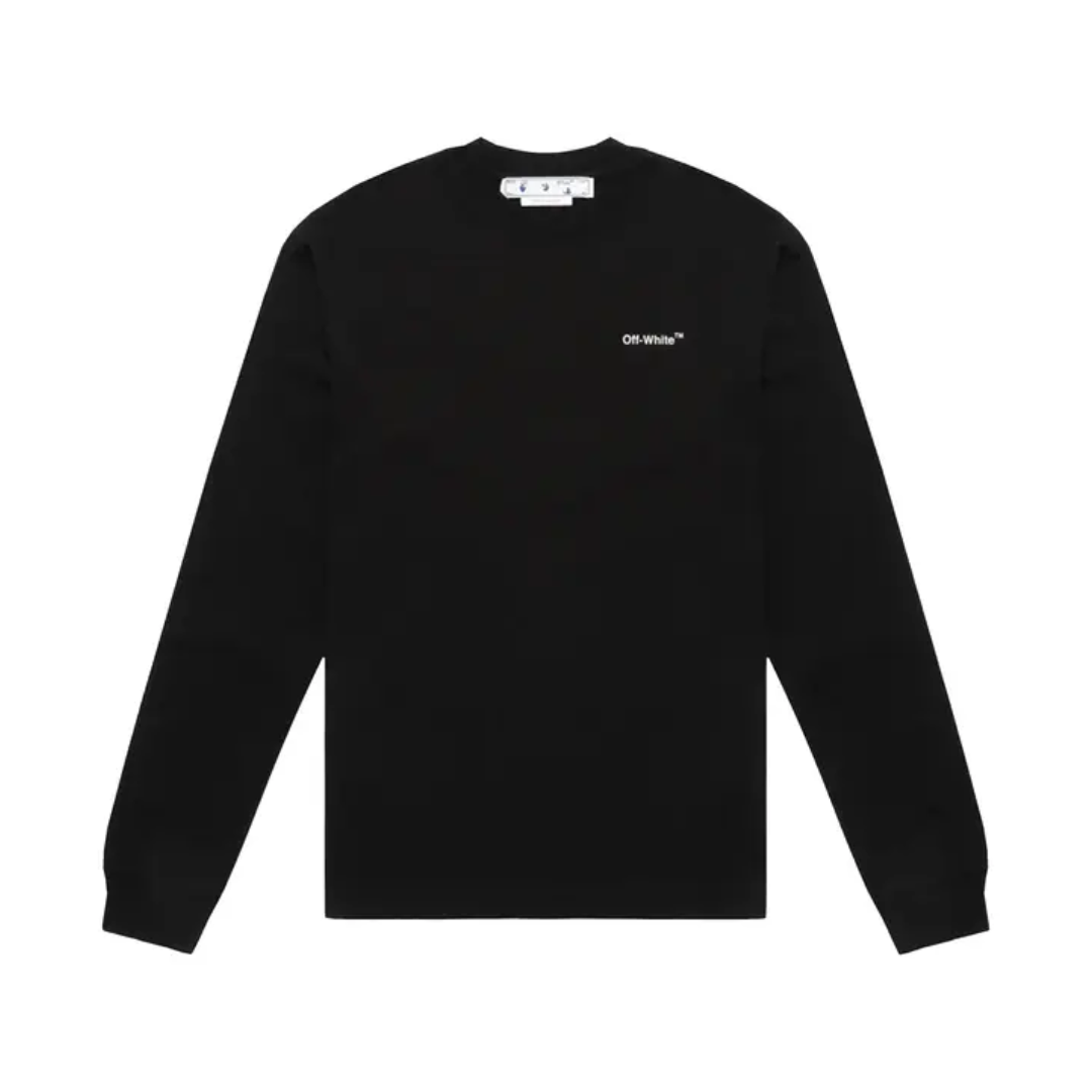 Polera Off-White L/S Caravaggio Arrow Skate Black