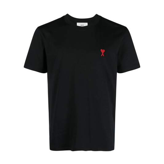 Polera Ami Paris Black Red Ami De Coeur - L