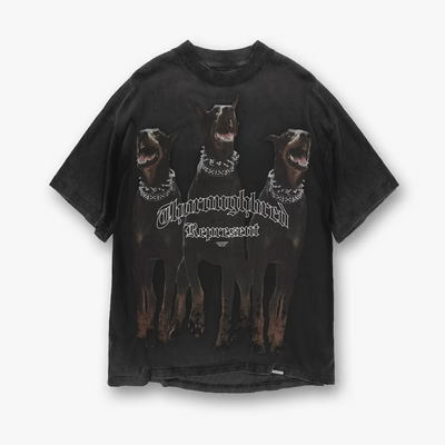 Polera Represent Thoroughbred Vintage Black