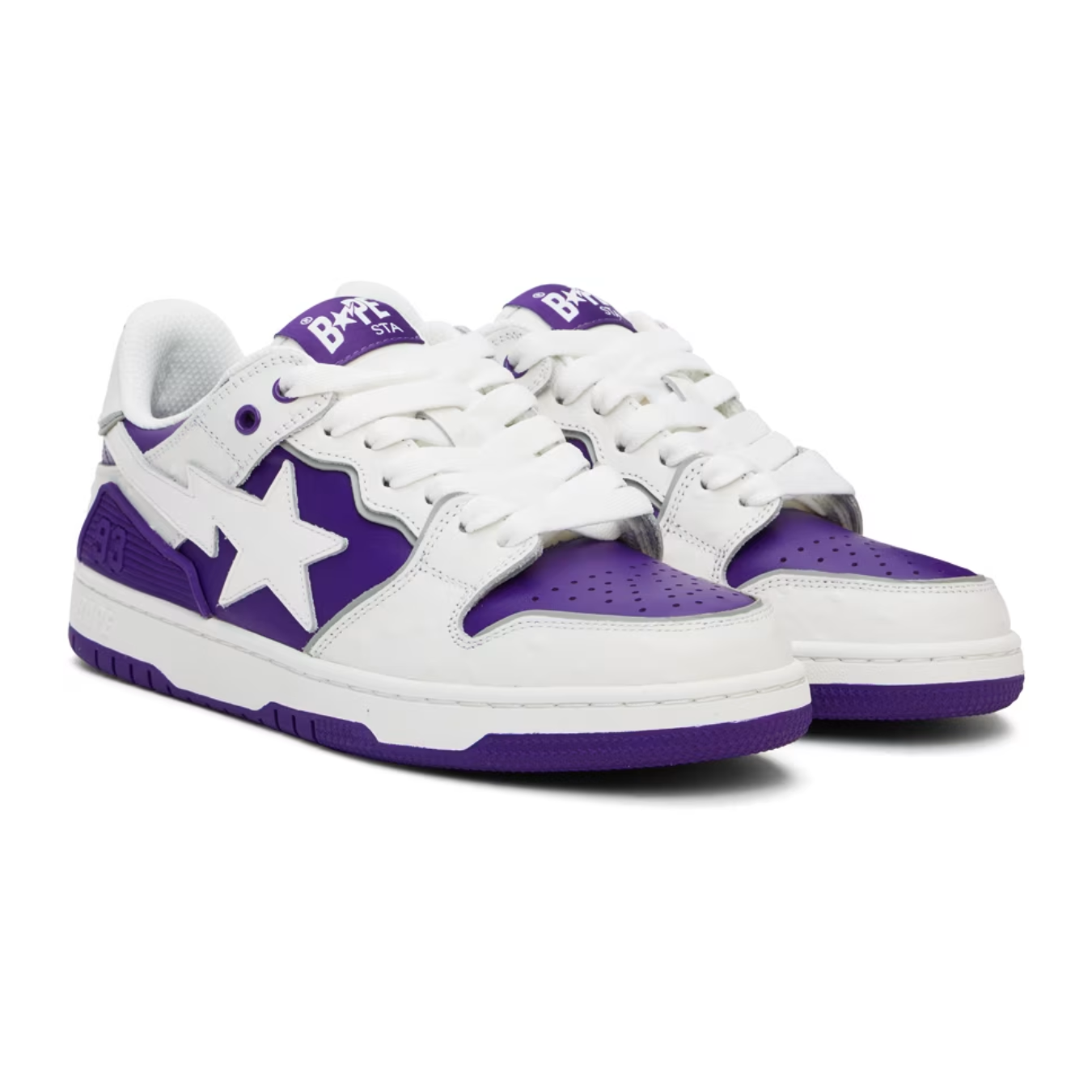 Bape STA SK8 #1 Purple/White