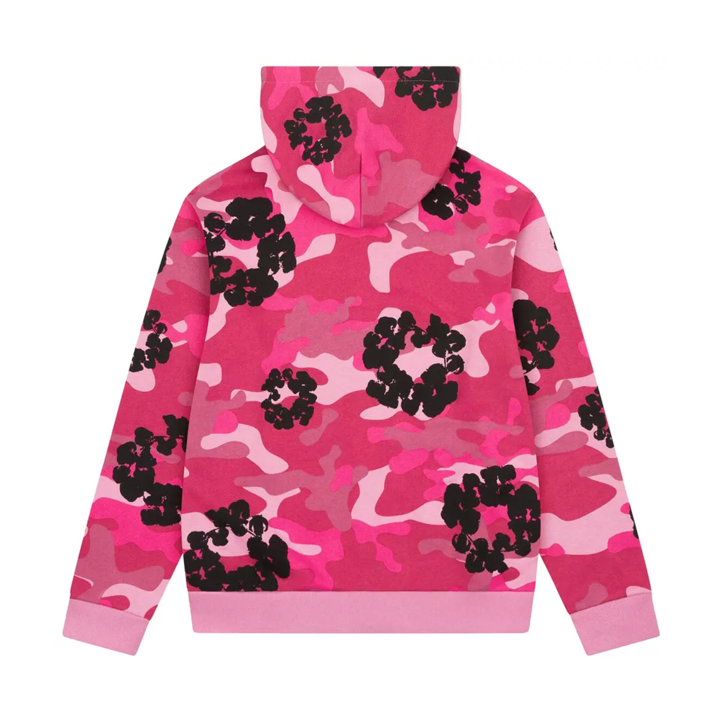 Poleron Denim Tears Wreath Zip Pink Camo - M