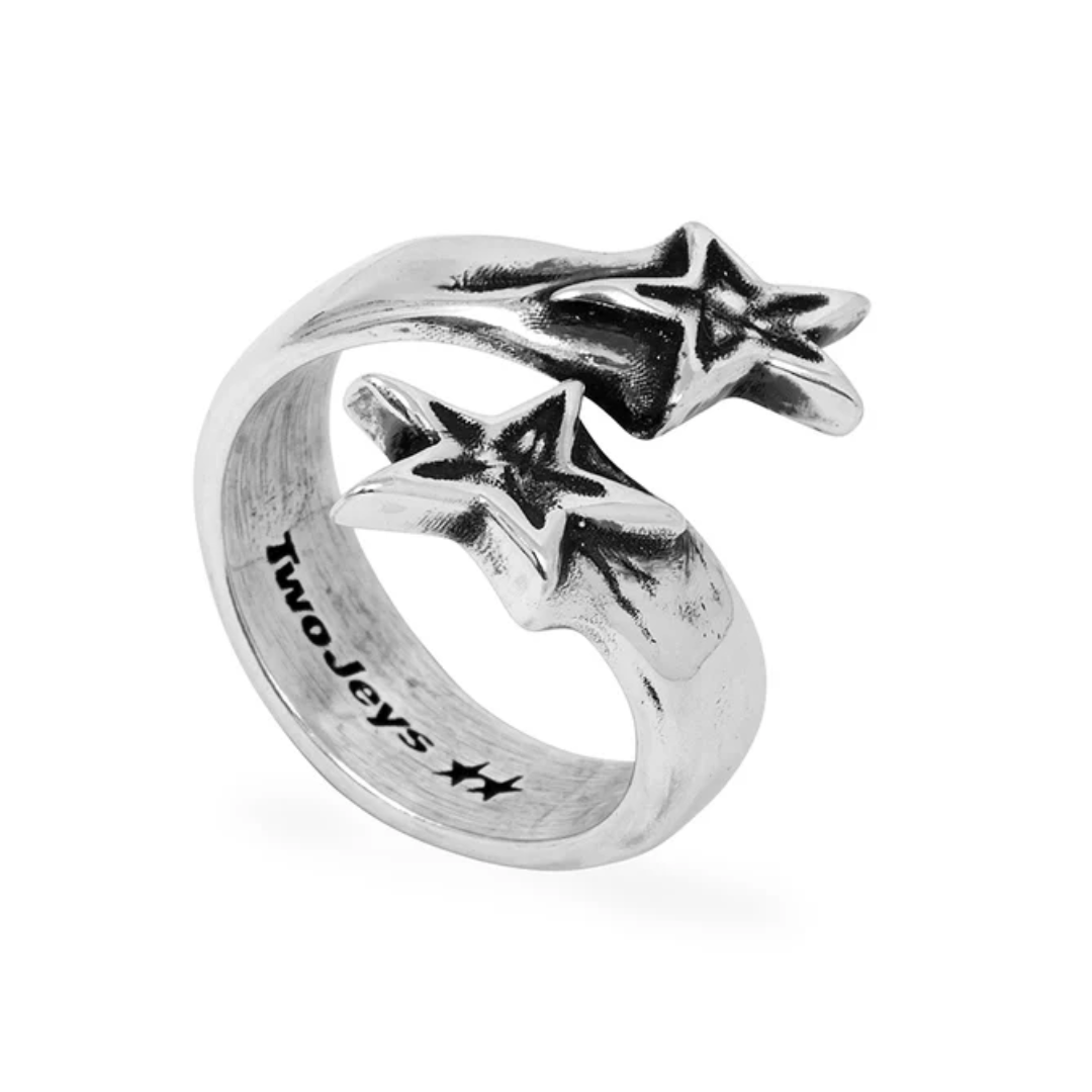 Anillo Twojeys Wrapping Stars Silver