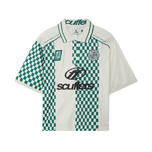 Polera Scuffers Lauda Green & Ecru - L