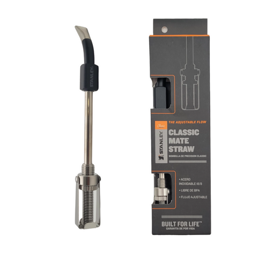 Bombilla Stanley Classic Mate Precision Straw Black