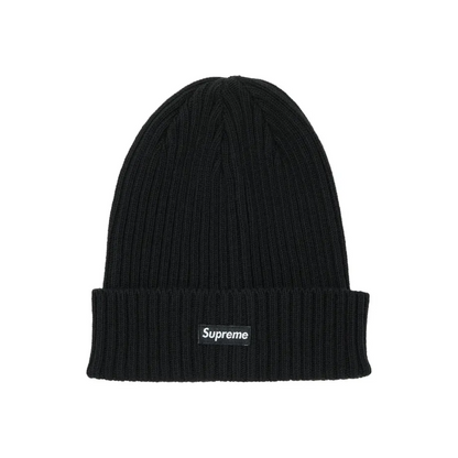 Supreme Overdyed Beanie Black
