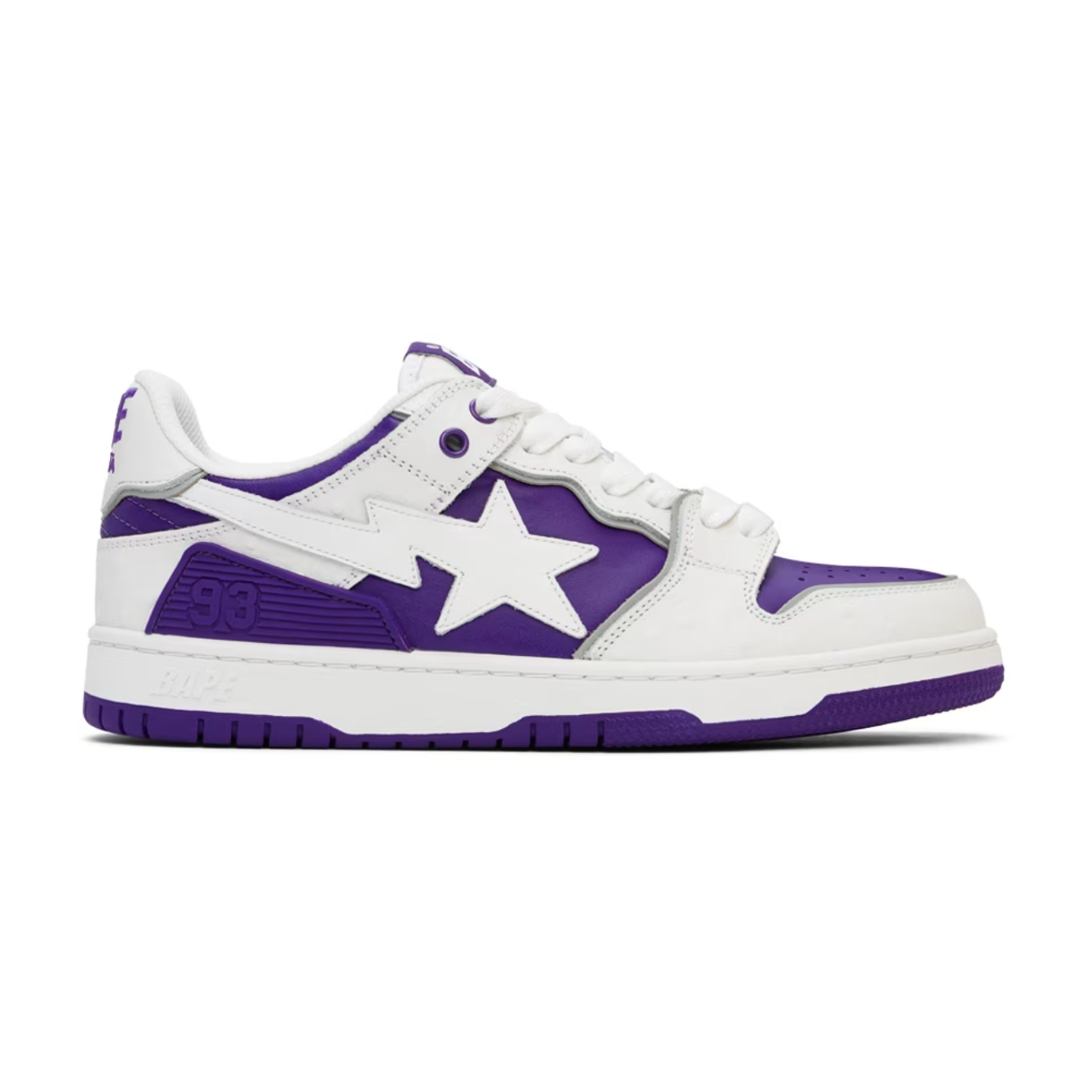 Bape STA SK8 #1 Purple/White