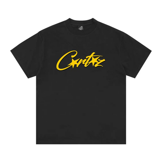 Polera Corteiz OG Allstarz 2025 Black/Yellow
