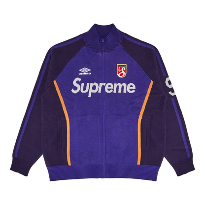 Sweater Supreme x Umbro Zip Up Purple