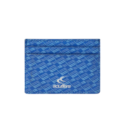Scuffers Monogram Blue Wallet