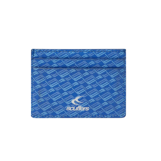 Scuffers Monogram Blue Wallet