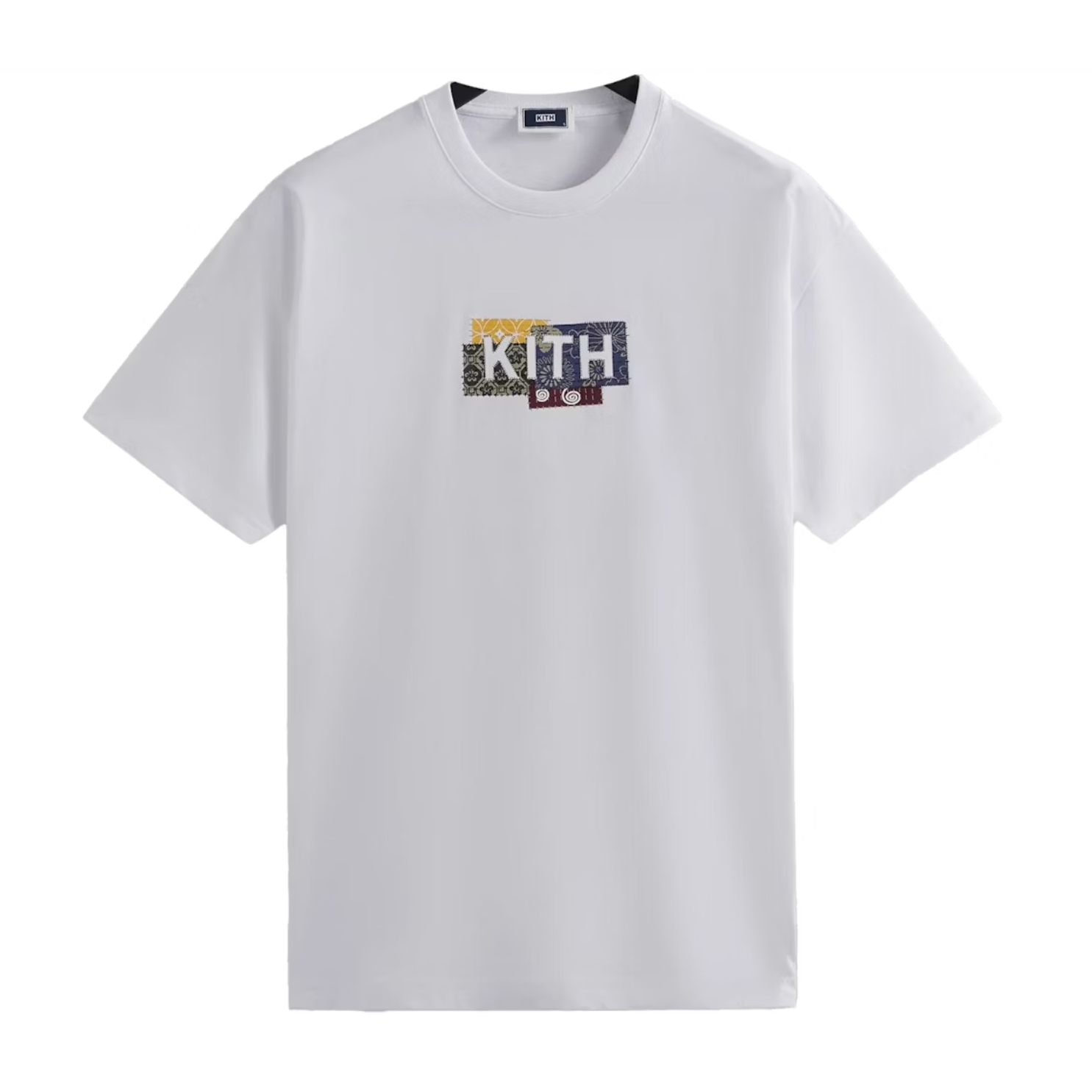 Polera Kith Tokyo Boro Logo White