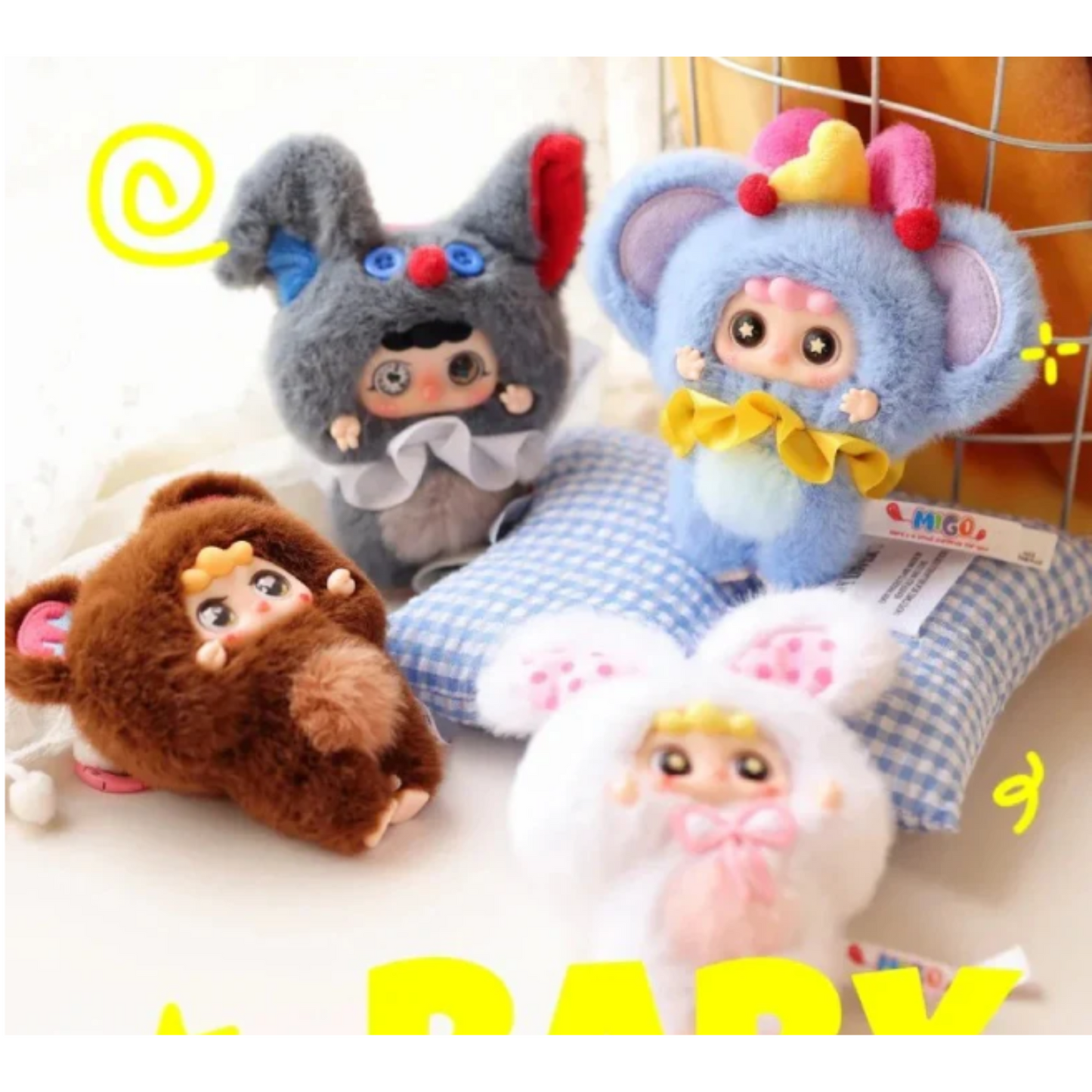 MIGO Little Troublemaker Plush Pendant Blind Box