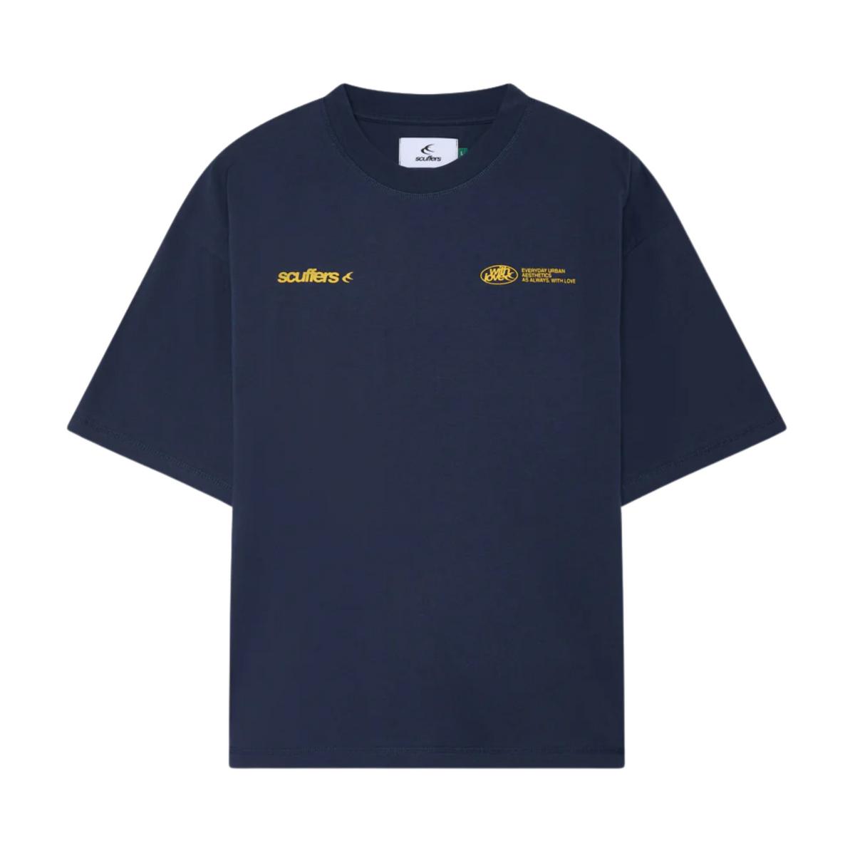 Polera Scuffers Sign Navy