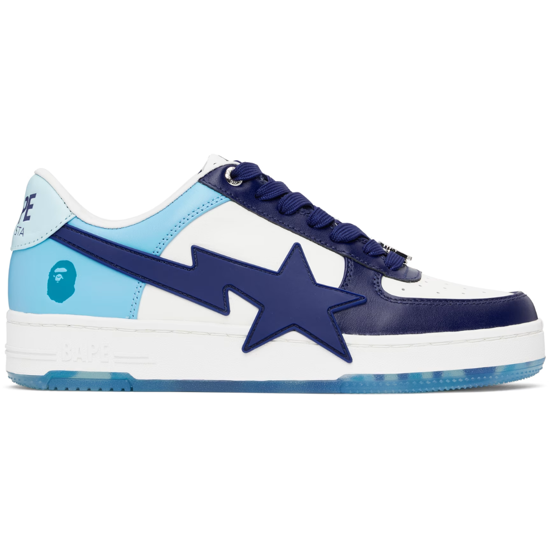 Bape STA White/Blue OS Sneakers