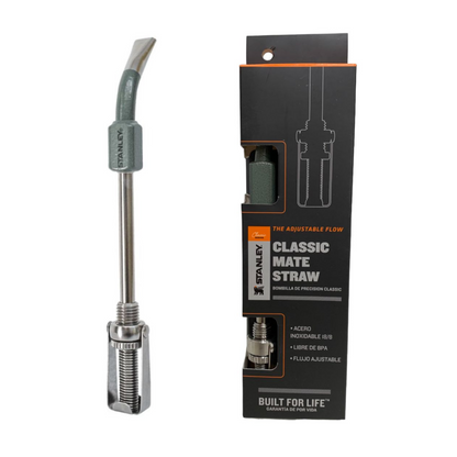 Bombilla Stanley Classic Mate Precision Straw Green