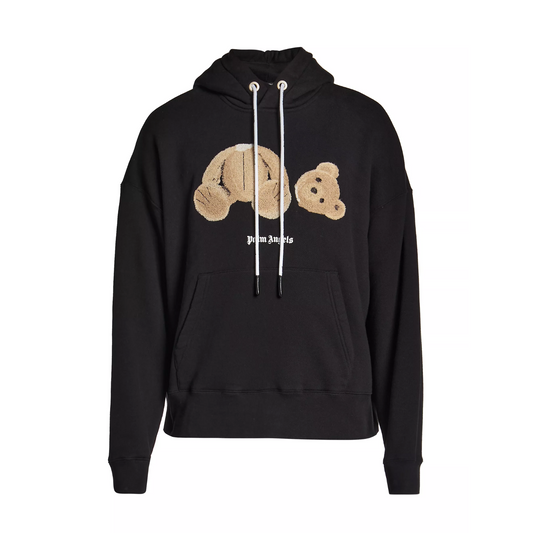 Poleron Palm Angels Bear Hoodie Black