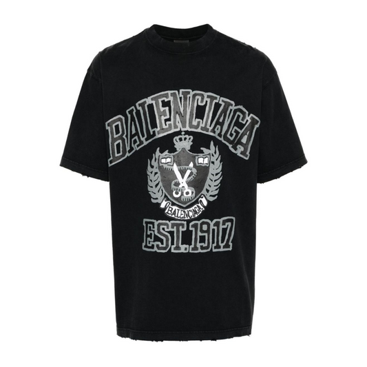 Polera Balenciaga Black Diy College