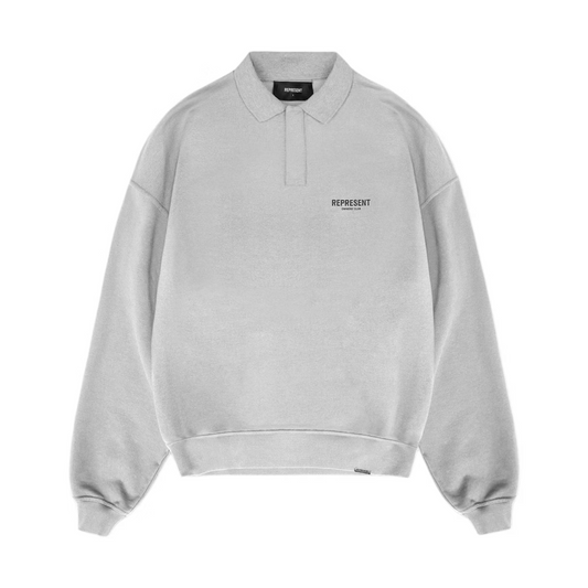 Poleron Represent Owners Club Polo Sweater Grey