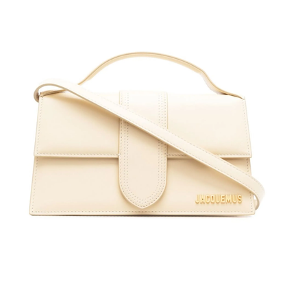 Cartera Jacquemus Le Grand Bambino Bag Ivory