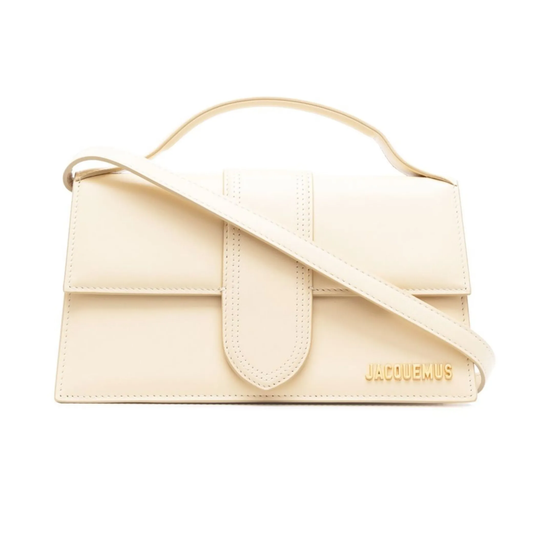 Cartera Jacquemus Le Grand Bambino Bag Ivory