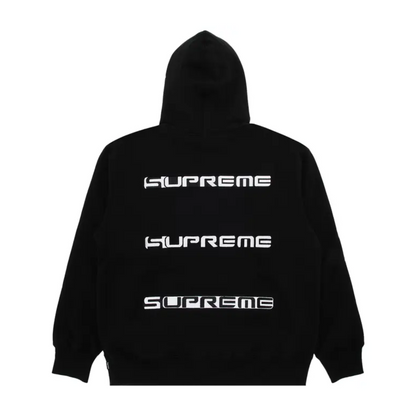 Poleron Supreme AOI Stacked Black - L