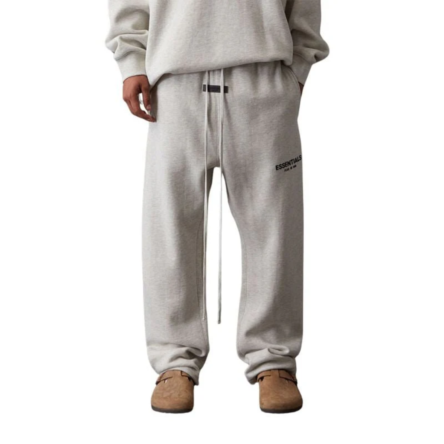 Pantalon Essentials Light Oatmeal Relaxed SS22