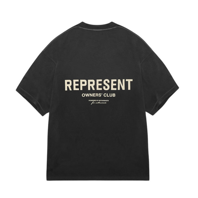 Polera Represent Owners Club Aged Black