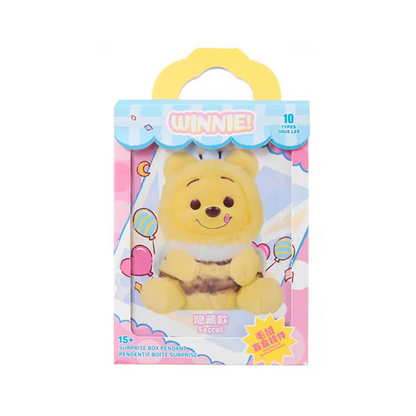 Miniso Winnie the Pooh keychain Naughty Team Blindbox