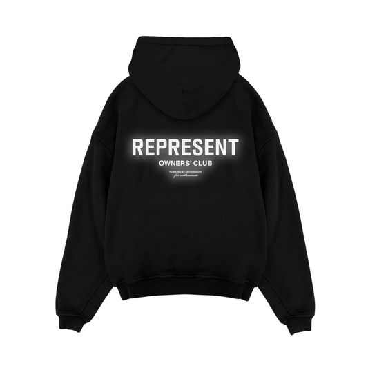 Poleron Represent Owners Club Black Reflective - XL