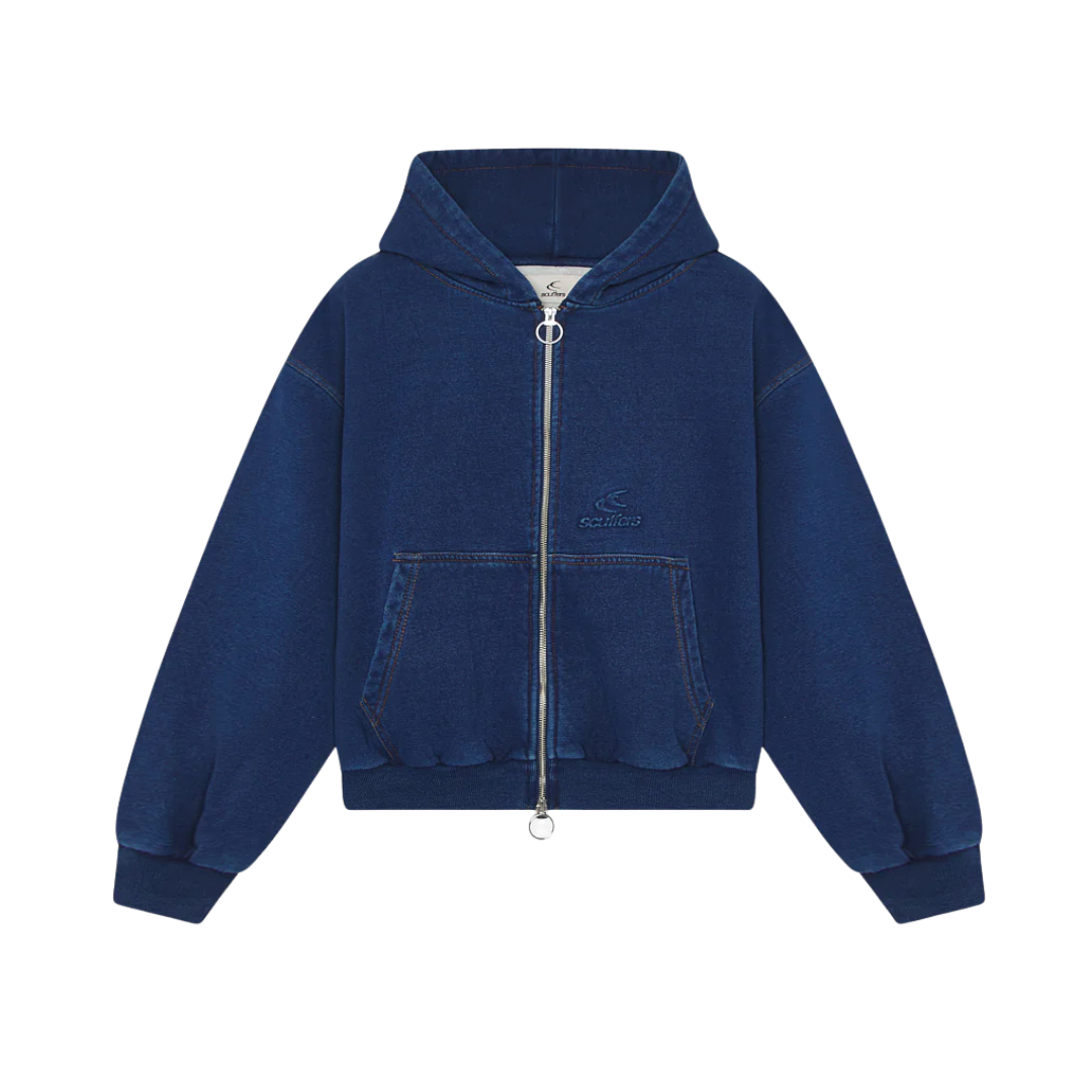 Poleron Scuffers SCFF Denim Zipper