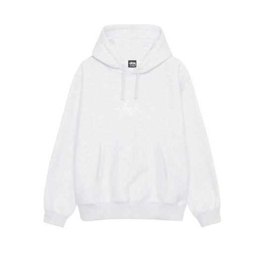 Poleron Stussy Stock Logo Applique Ash Heather