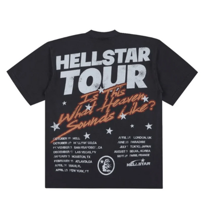 Polera HELLSTAR Biker Tour Black - XL