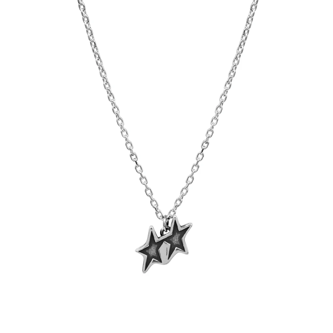 Collar Twojeys Tilted Silver